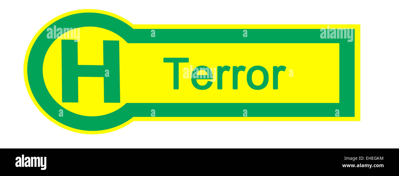 Bus Stop-Schild Stockfoto