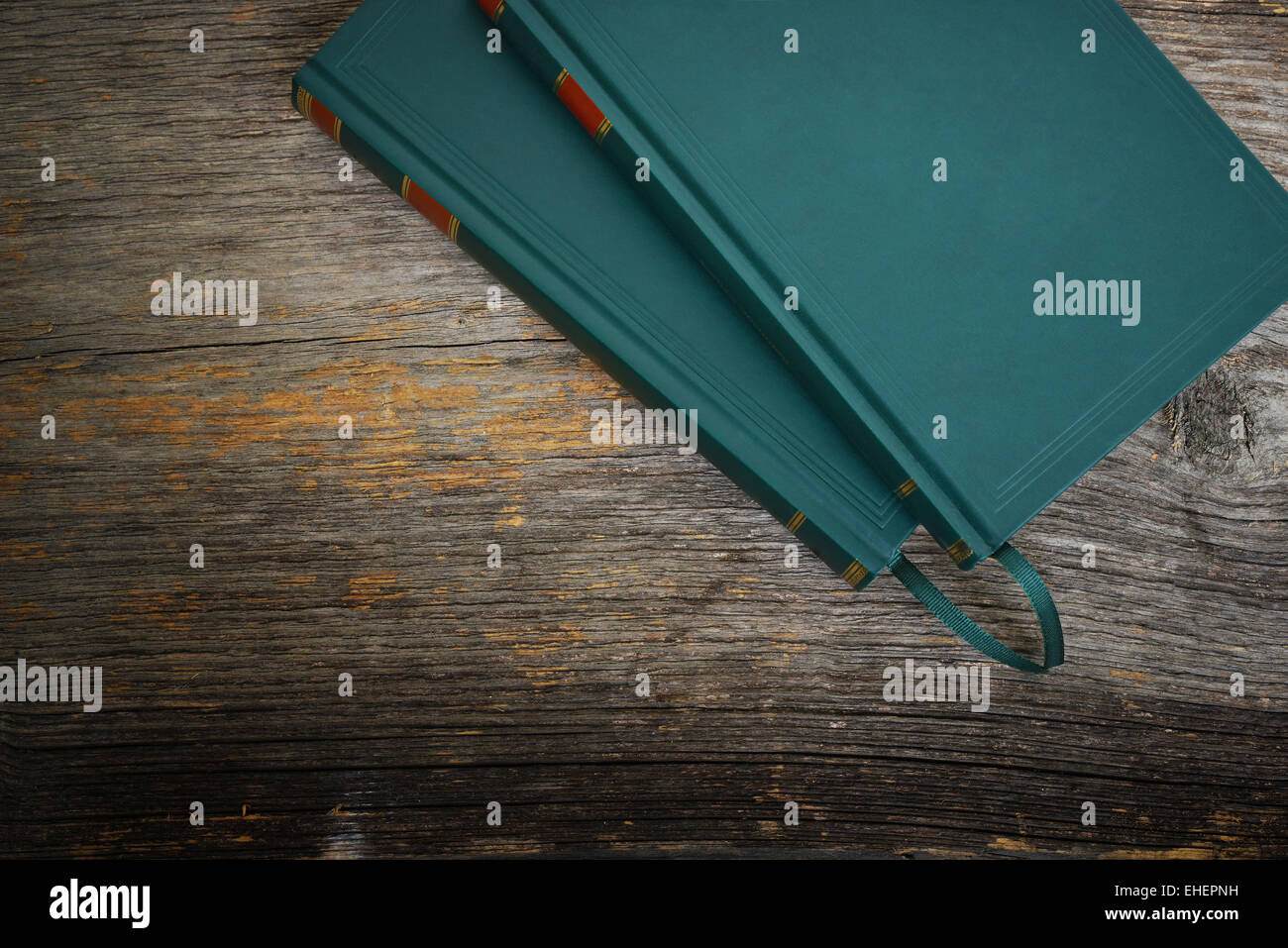 Grünes Buch Stockfoto