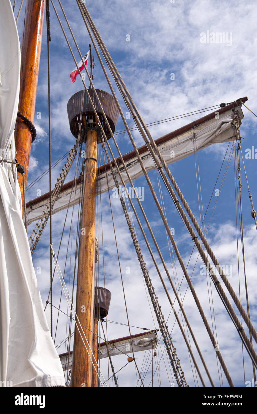 Kogge-Tagung in Kiel, Deutschland, Pfingsten 2011 Stockfoto