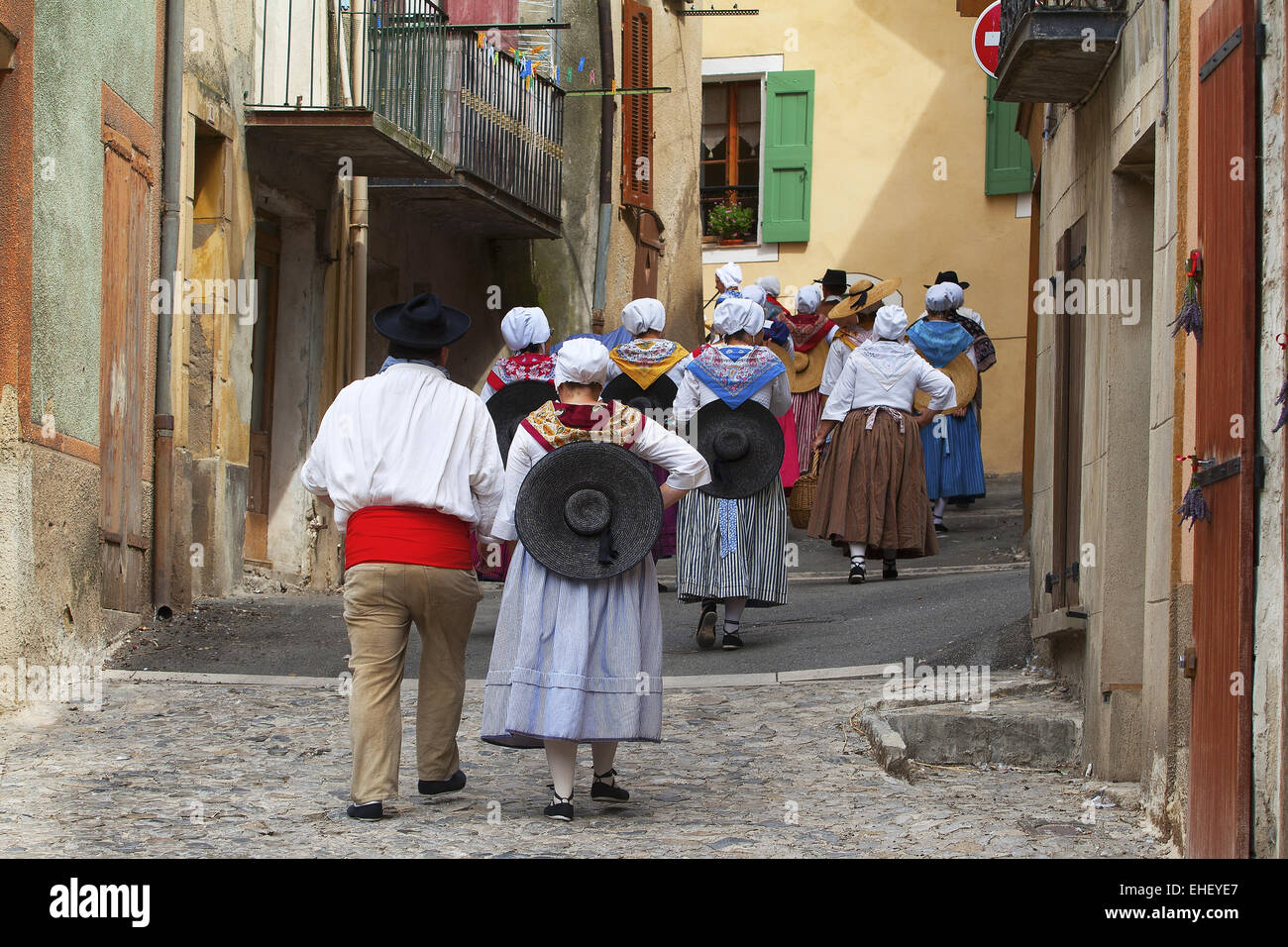 Lavendel-Festival Valensole, Provence, Frankreich Stockfoto