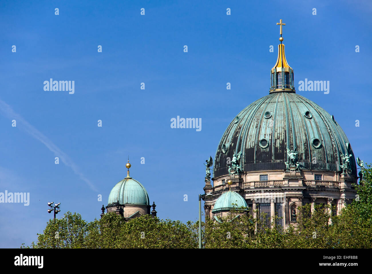 Kuppel des Doms in Berlin Stockfoto