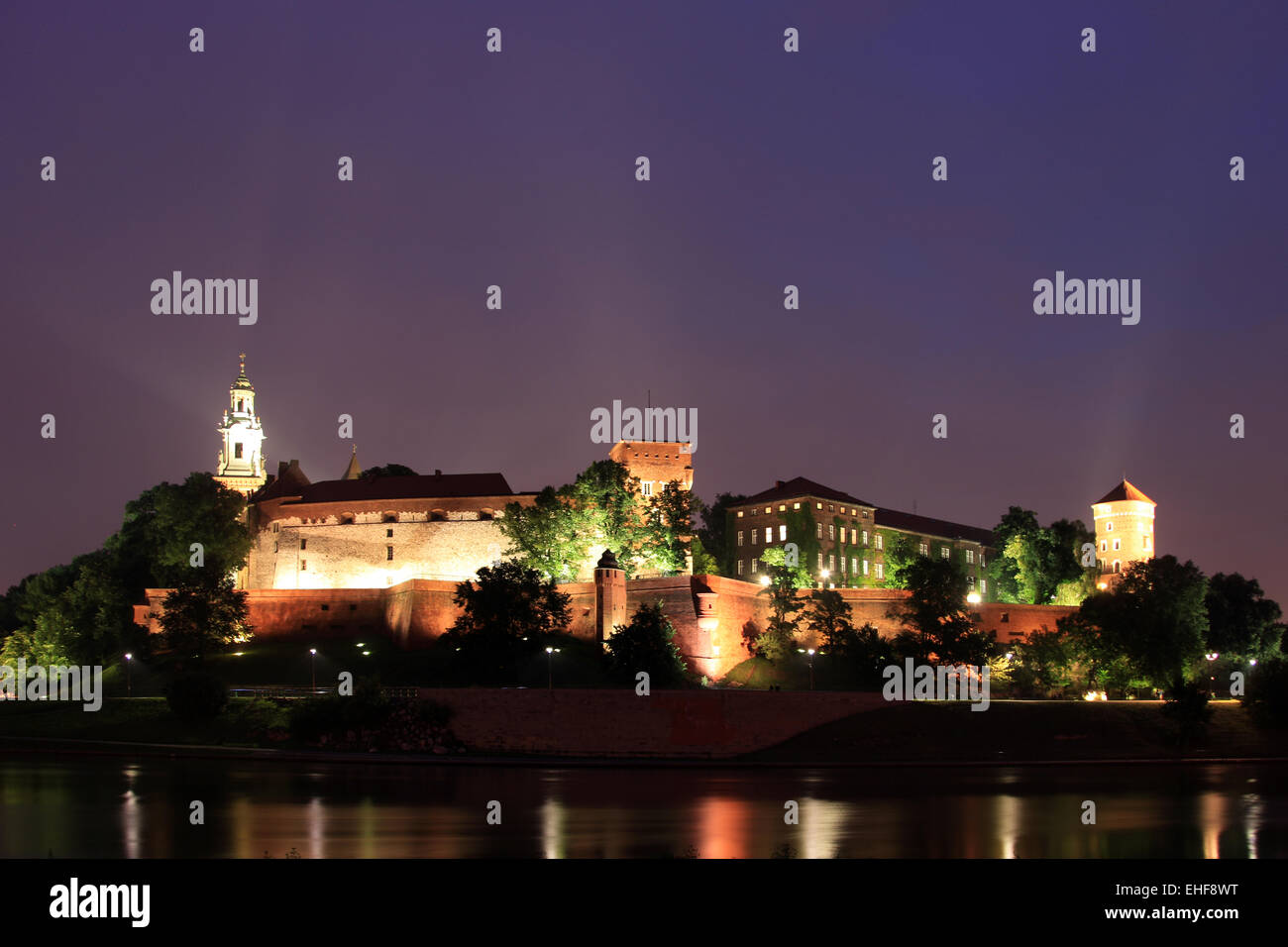 KRAKAU - WAWEL Stockfoto