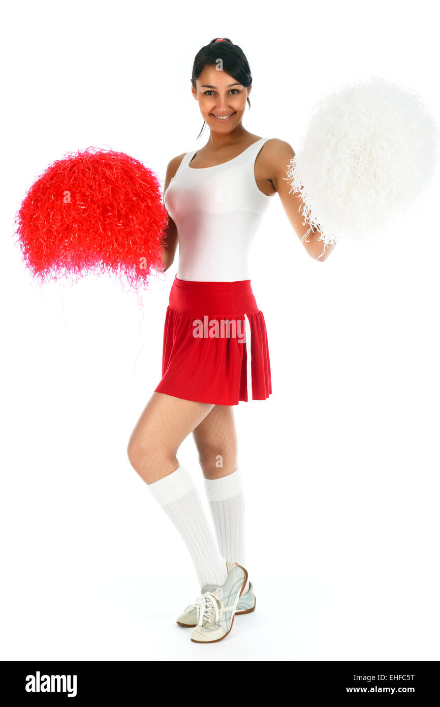 Cheerleader Stockfoto