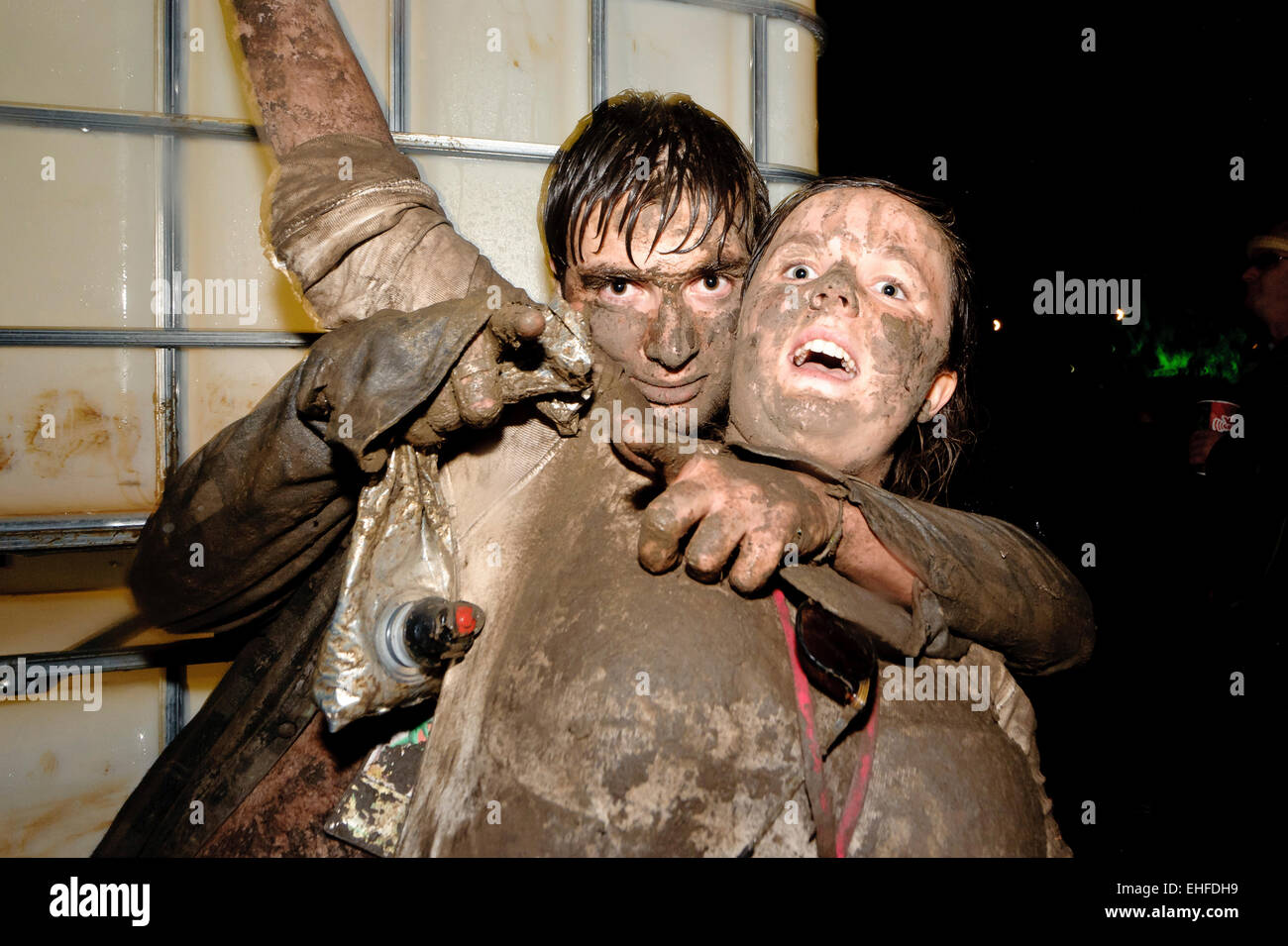 Glastonbury Festival Freitag, 24. Juni 2011. Stockfoto