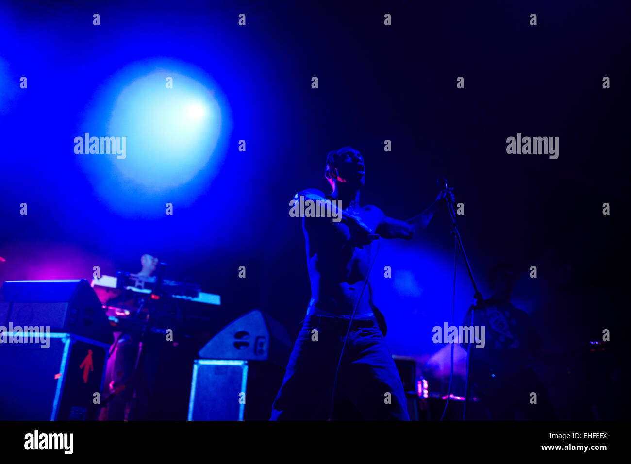 Tricky bei Bestival auf der Isle Of Wight Freitag, 10. September 2010. Stockfoto