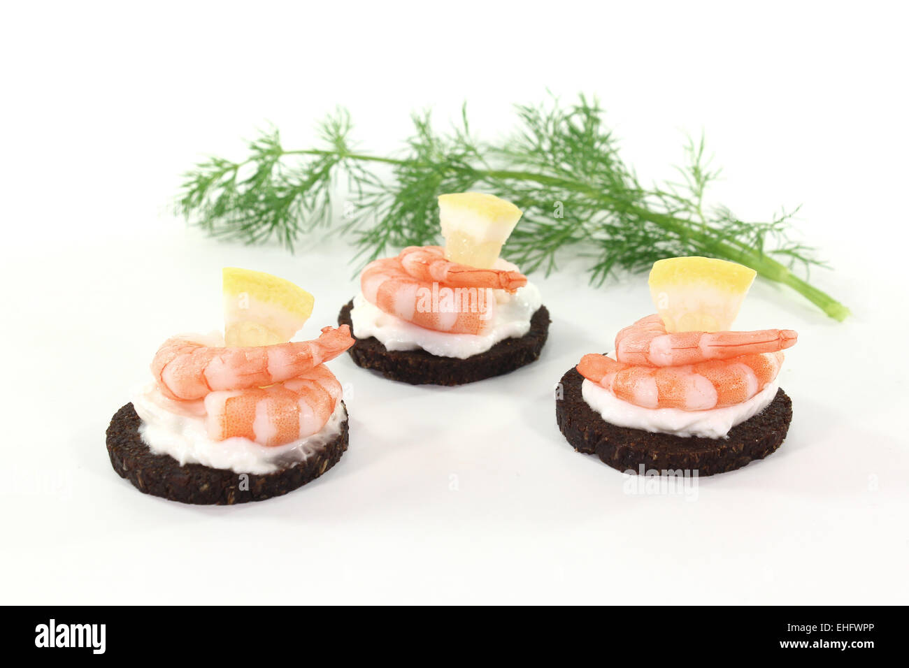 Hors d Oeuvres Stockfoto