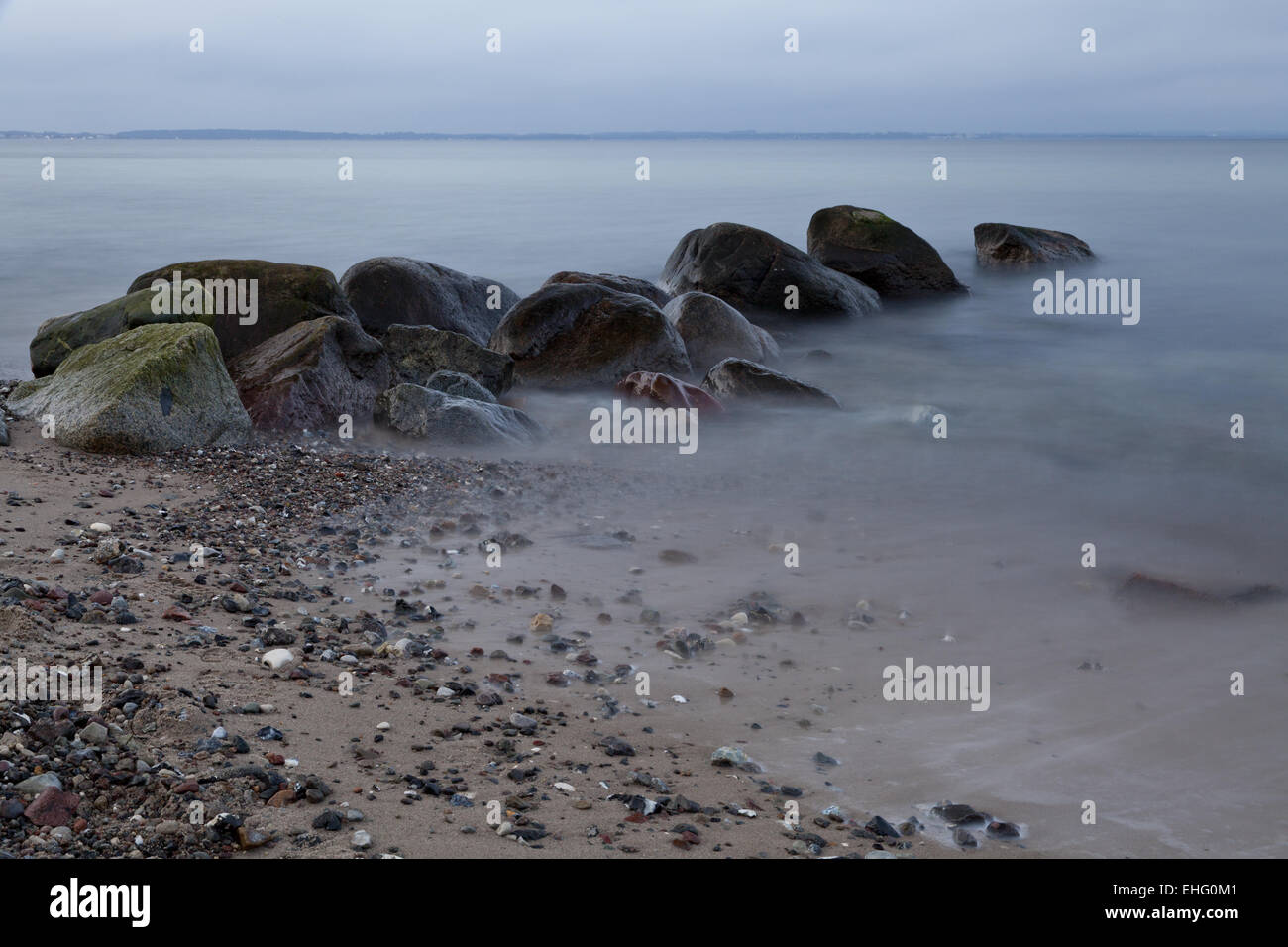 Rock am Steilufer Brodtener Stockfoto