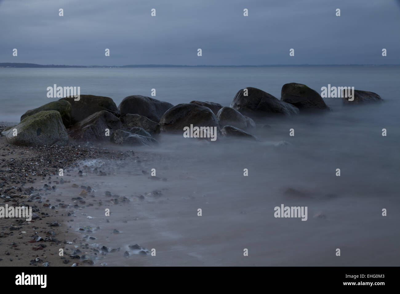 Rock am Steilufer Brodtener Stockfoto