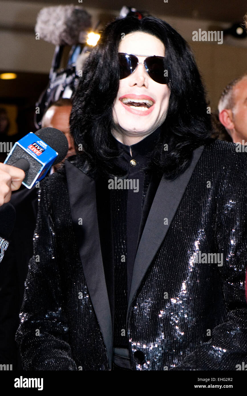 Michael Jackson bei den Worldmusic Awards 2006 London Stockfotografie