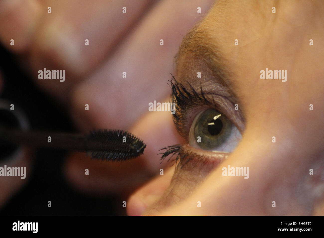 Augen-Make up Stockfoto