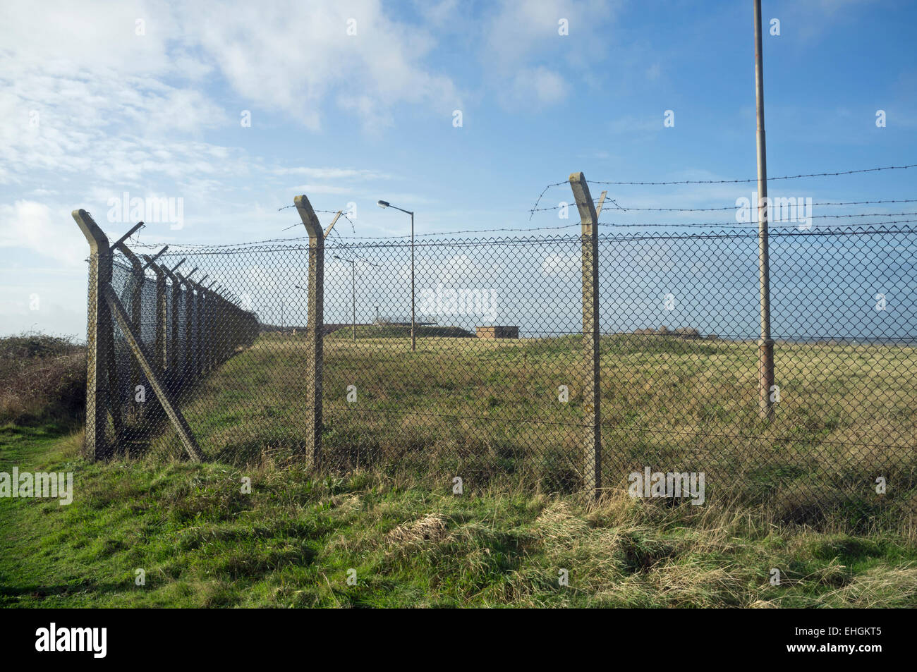 Die ehemaligen RAF Bawdsey Radarstation Stockfoto