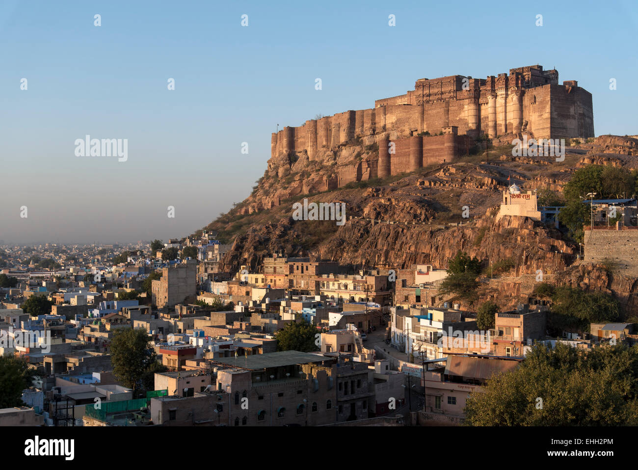 Mehrangarh Fort, Jodhpur, Rajasthan, Indien Stockfoto