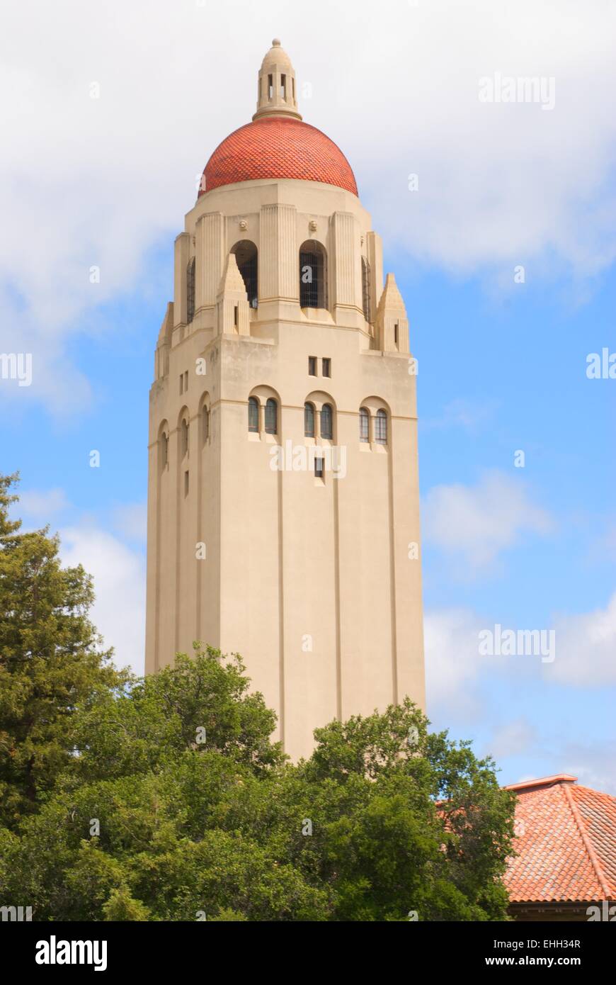 Hoover-Turm an der Stanford University Stockfoto