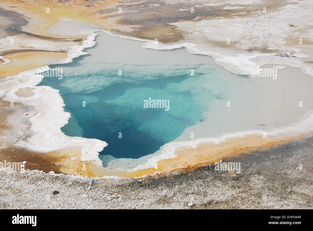 Farben des Yellowstone Stockfoto