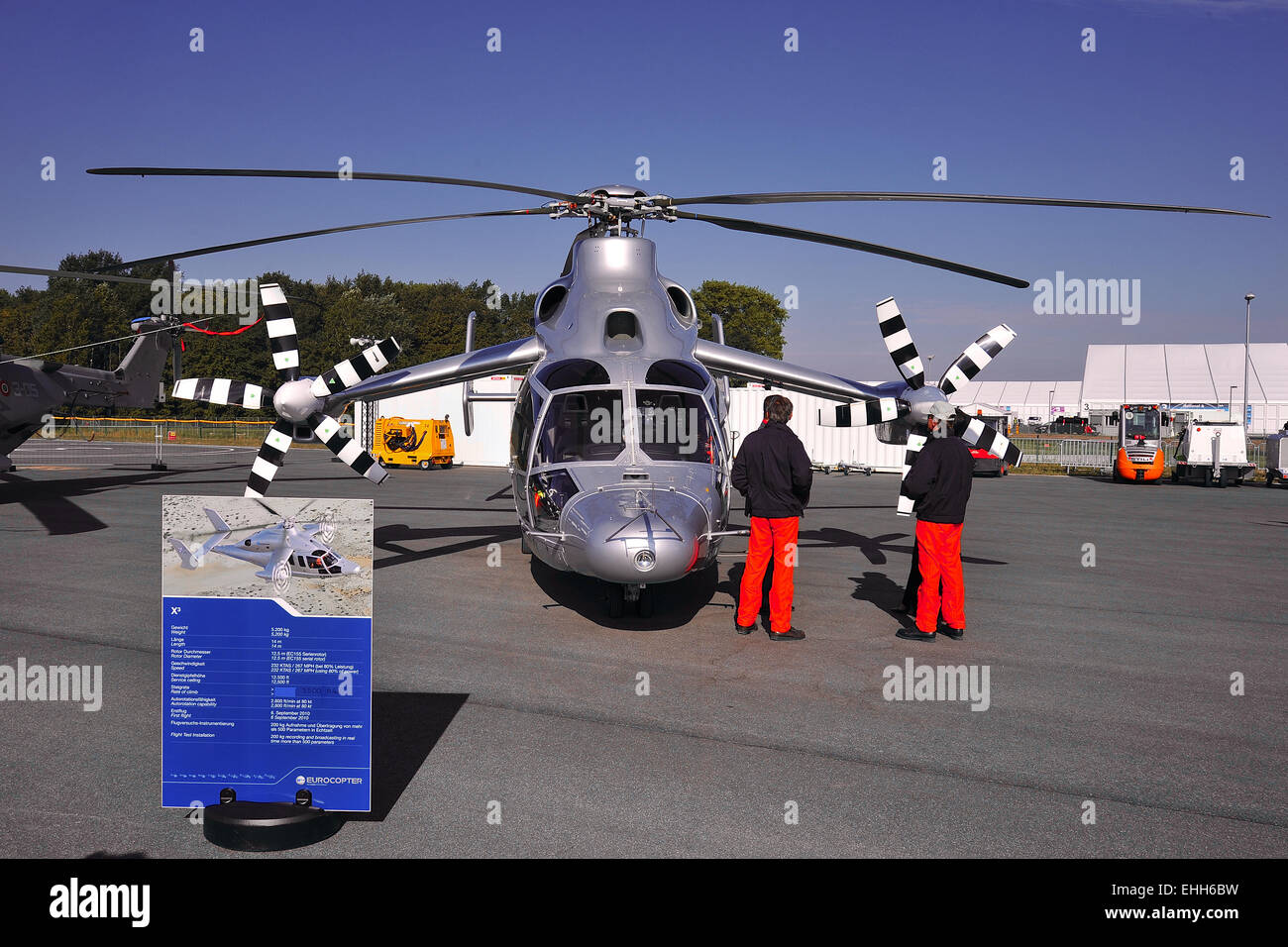 Eurocopter X3 bei ILA Berlin Airshow Stockfoto
