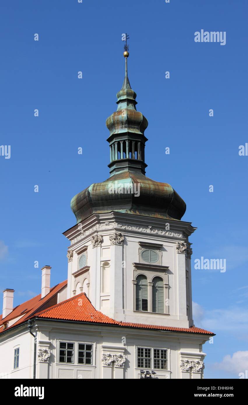 Jesuitenkolleg Turm in Kutna Hora Stockfoto