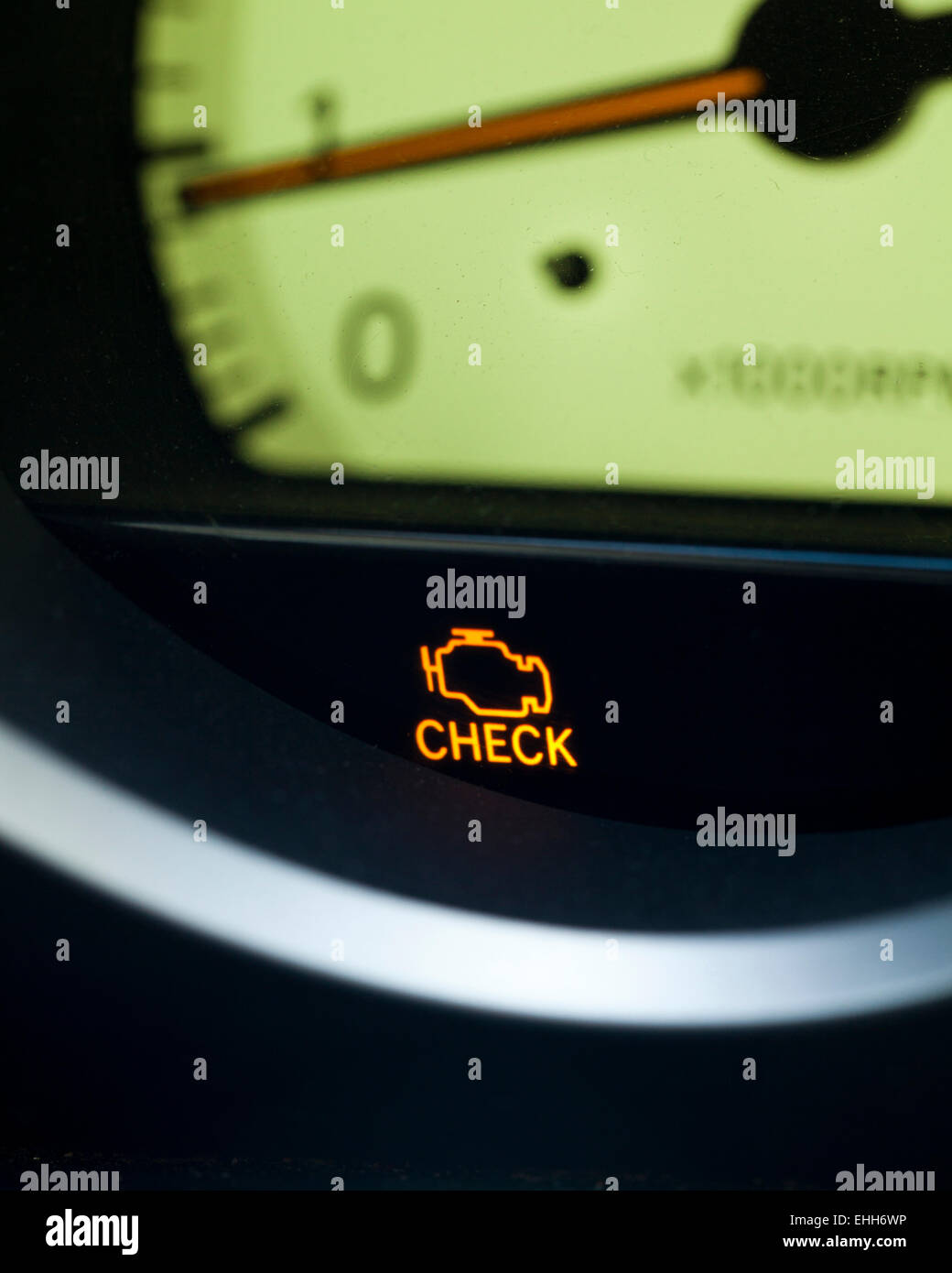 Check Engine Licht - USA Stockfoto