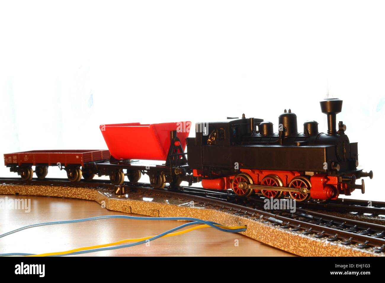 Modell-Eisenbahn Stockfoto