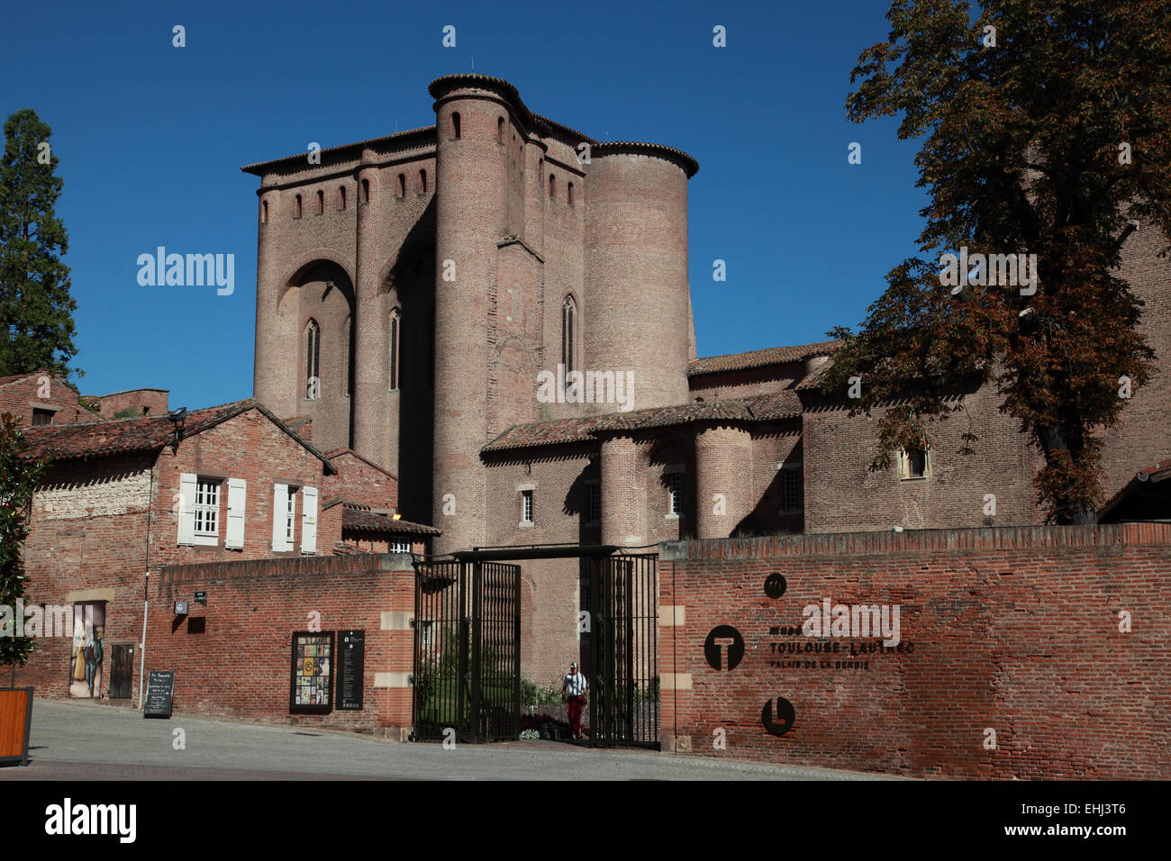 Das Toulouse-Lautrec-Museum im Palais De La Berbie, Albi, Midi-Pyrenäen, Frankreich Stockfoto Das Toulouse-Lautrec-Museum im Palais De La Berbie, Albi, Midi-Pyrenäen, Frankreich Stockfoto