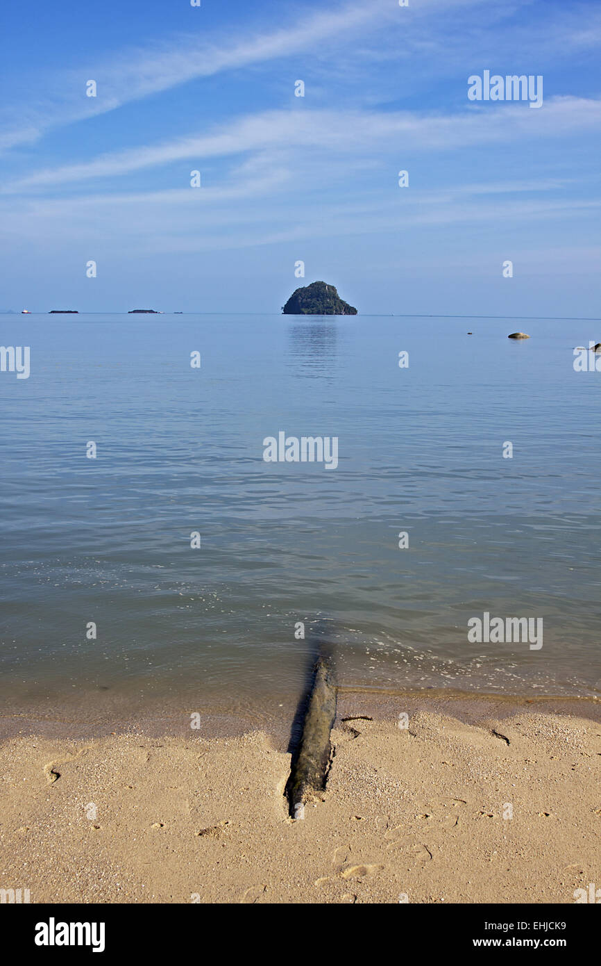 Abwasser Rohr Stockfoto