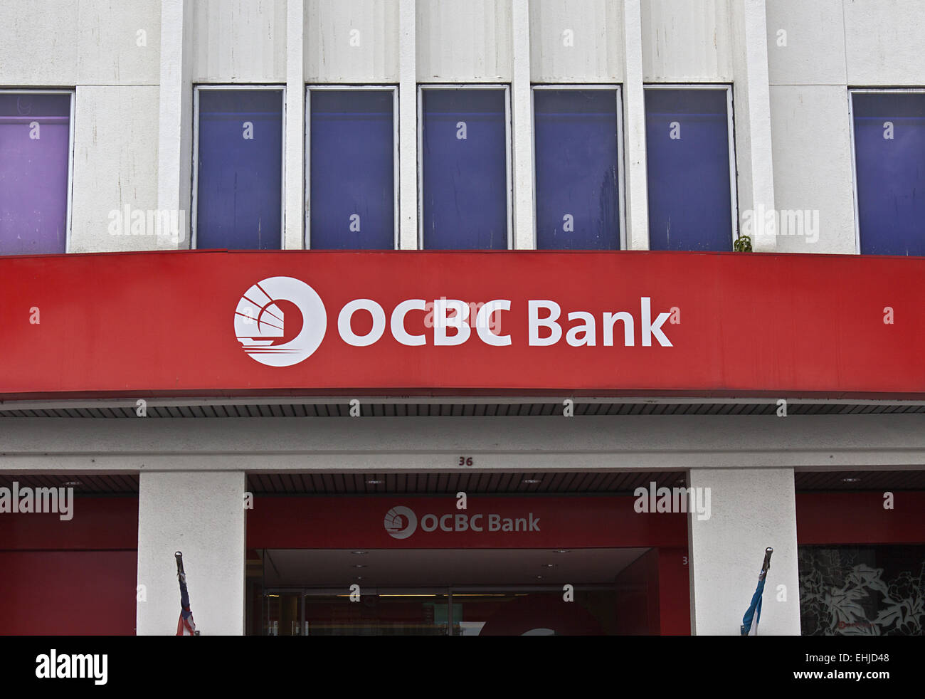 OCBC Bank Stockfoto