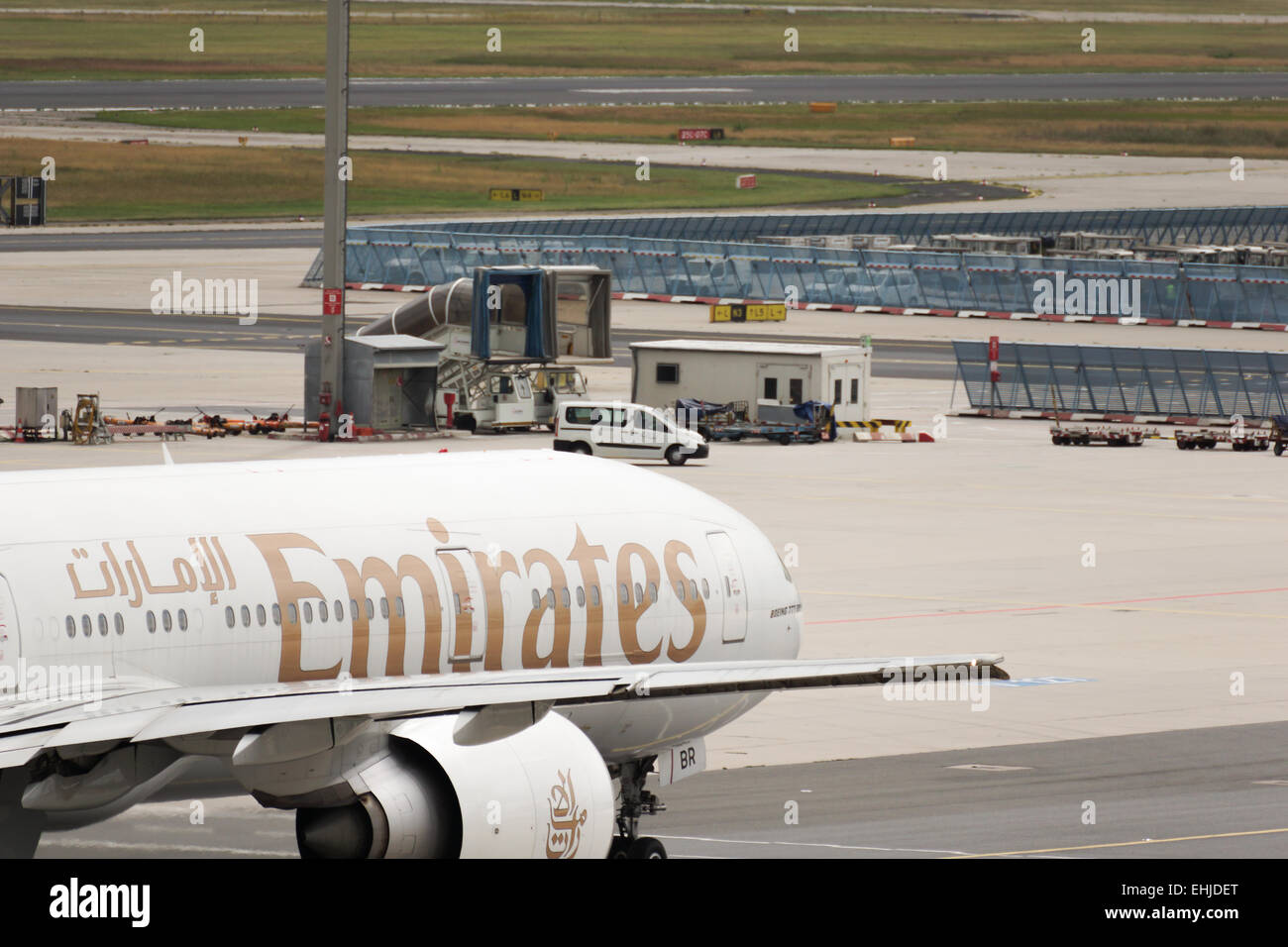 Emirates Boeing 777-300 Stockfoto