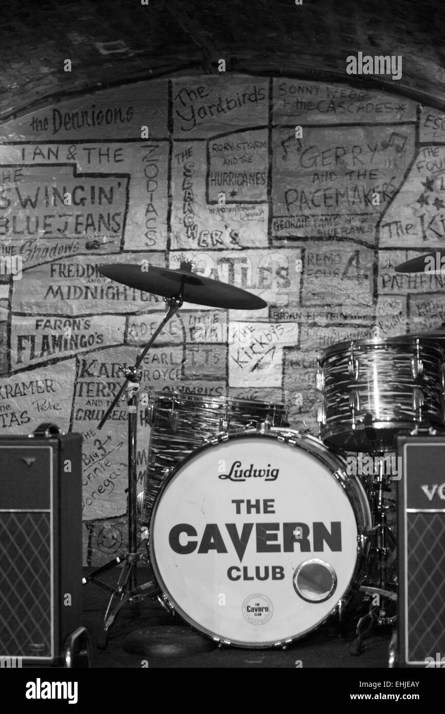 Der Cavern Club Liverpool England Stockfoto