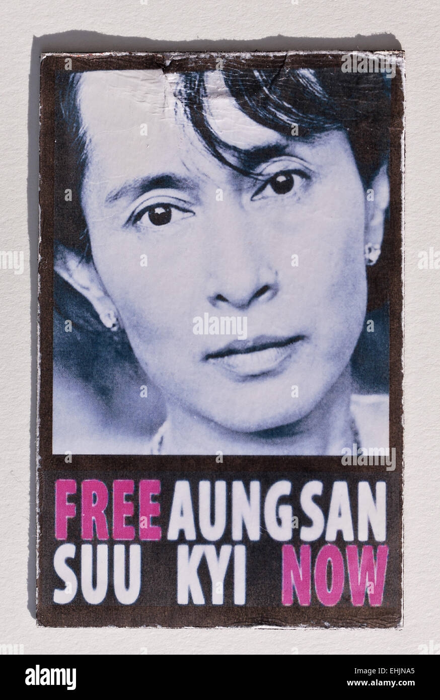 Aung San Suu Kyi Stockfoto
