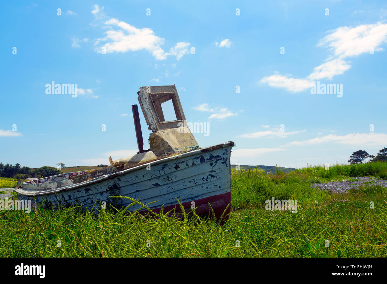 alte Boote Rineen County cork, Irland Stockfoto