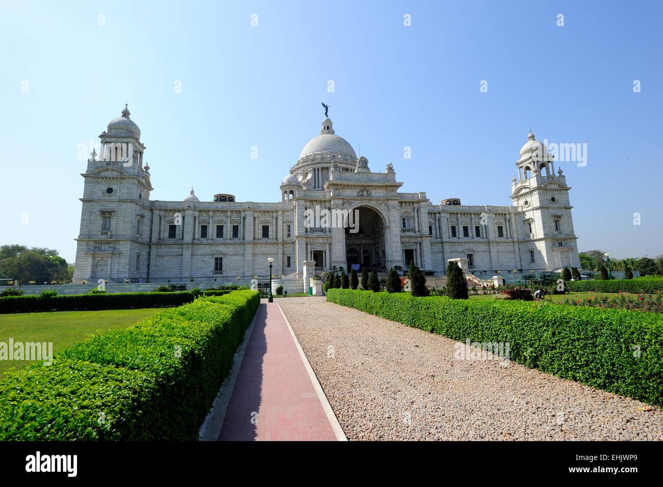 Victoria Denkmal in Kalkutta Stockfoto