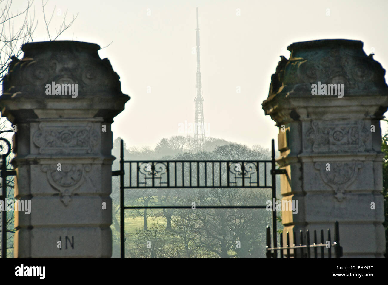 Dulwich Park Gates Stockfoto