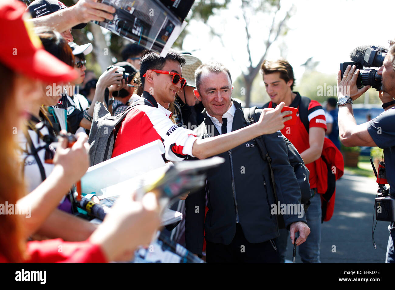 Motorsport: FIA Formel 1 Weltmeisterschaft 2015, Grand Prix von Australien, Paddy Lowe (GBR, Mercedes AMG Petronas Formula One Team), Stockfoto