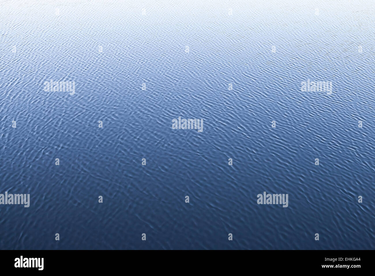 Natürliche Hintergrundtextur von blauem Wasser mit Kräuselung Stockfoto