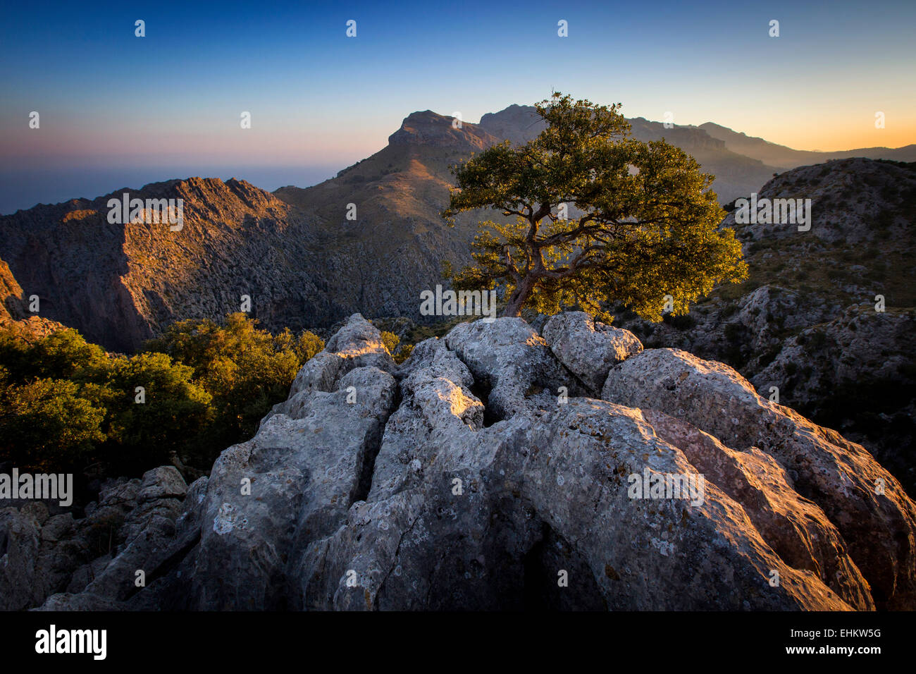 Torrente de Pareis Schlucht, Mallorca, Spanien Stockfoto