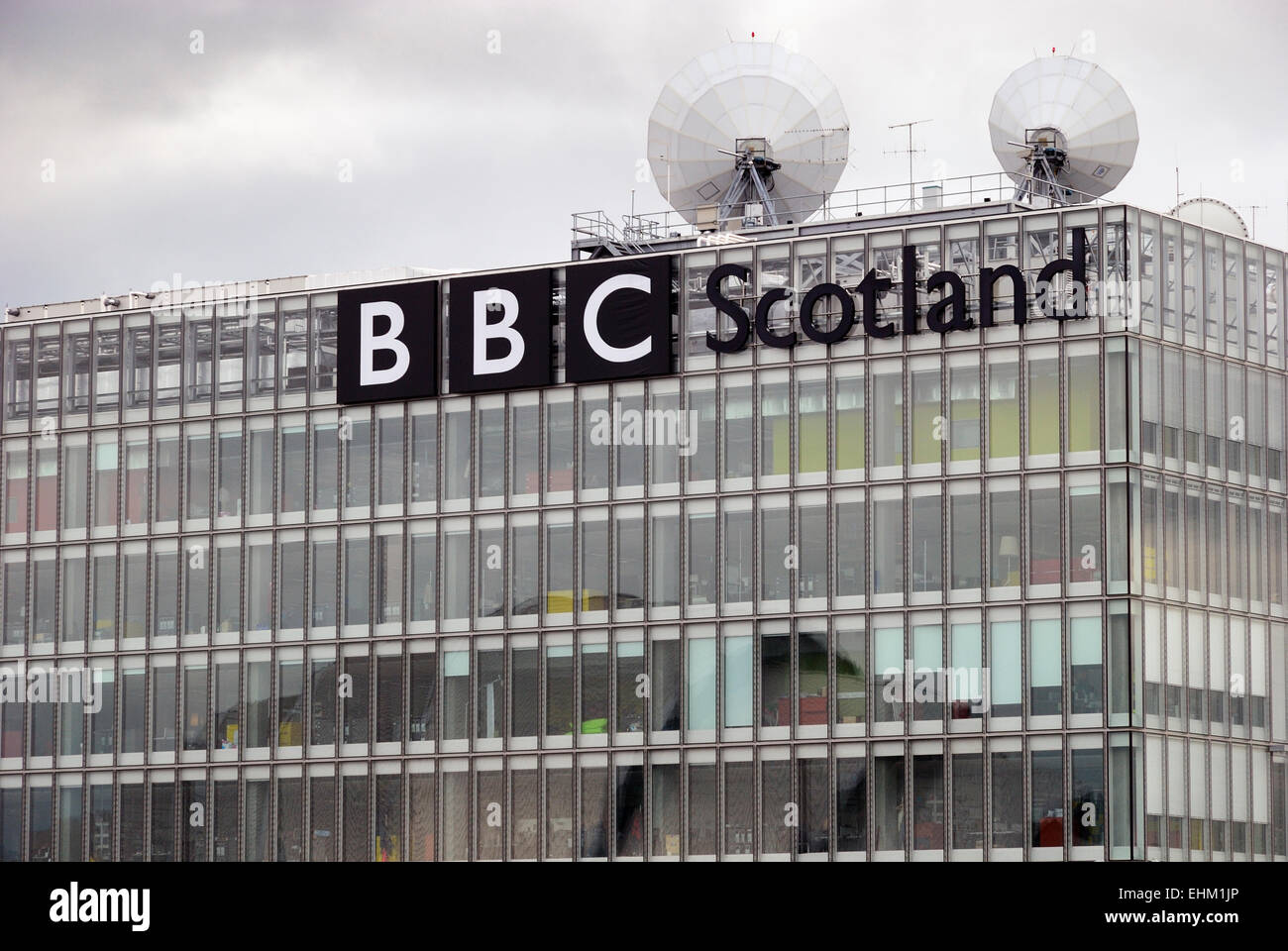 BBC Schottland Stockfoto