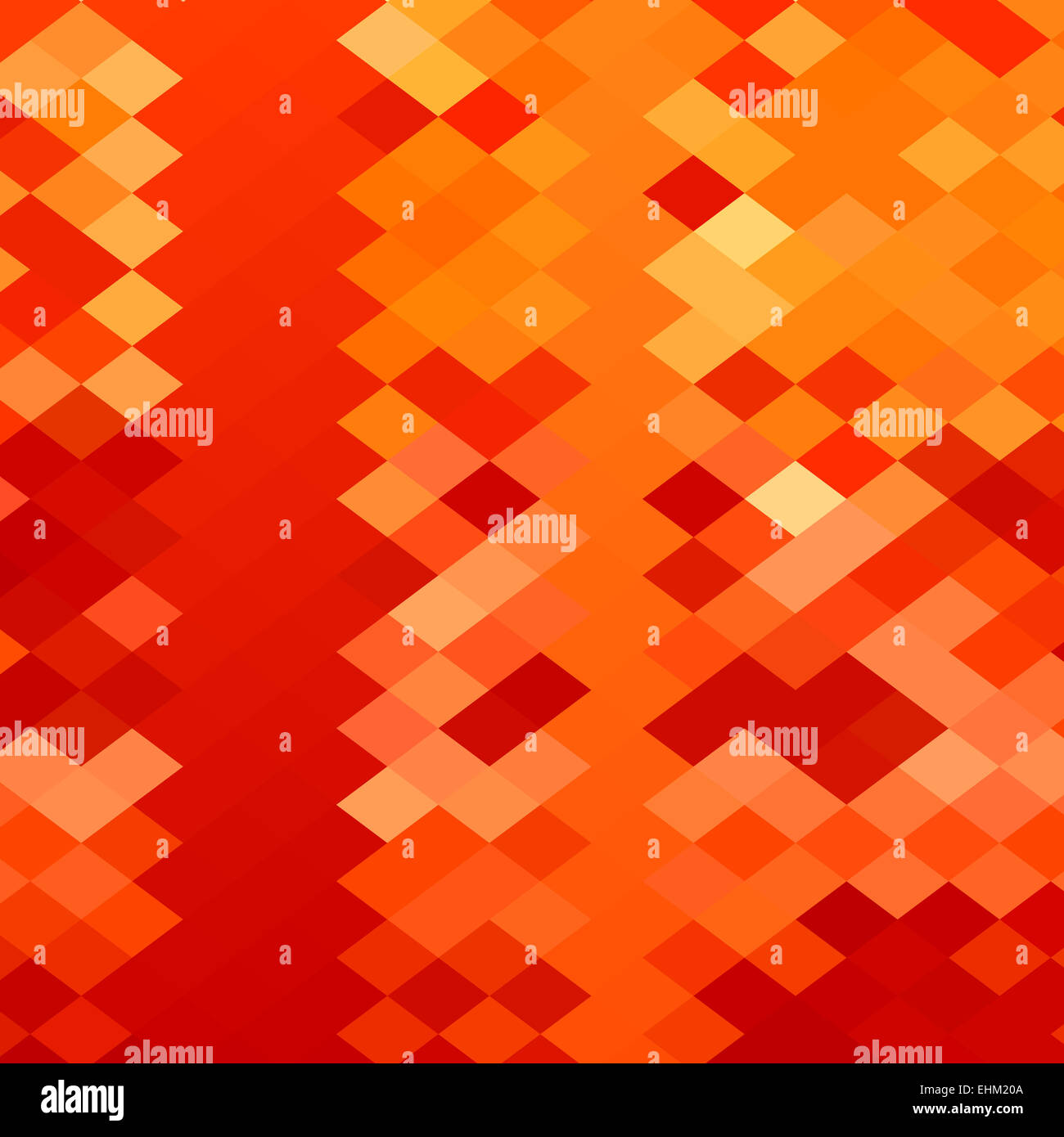 Niedrige Polygon Stil Abbildung eines roten weben abstrakten Hintergrund. Stockfoto