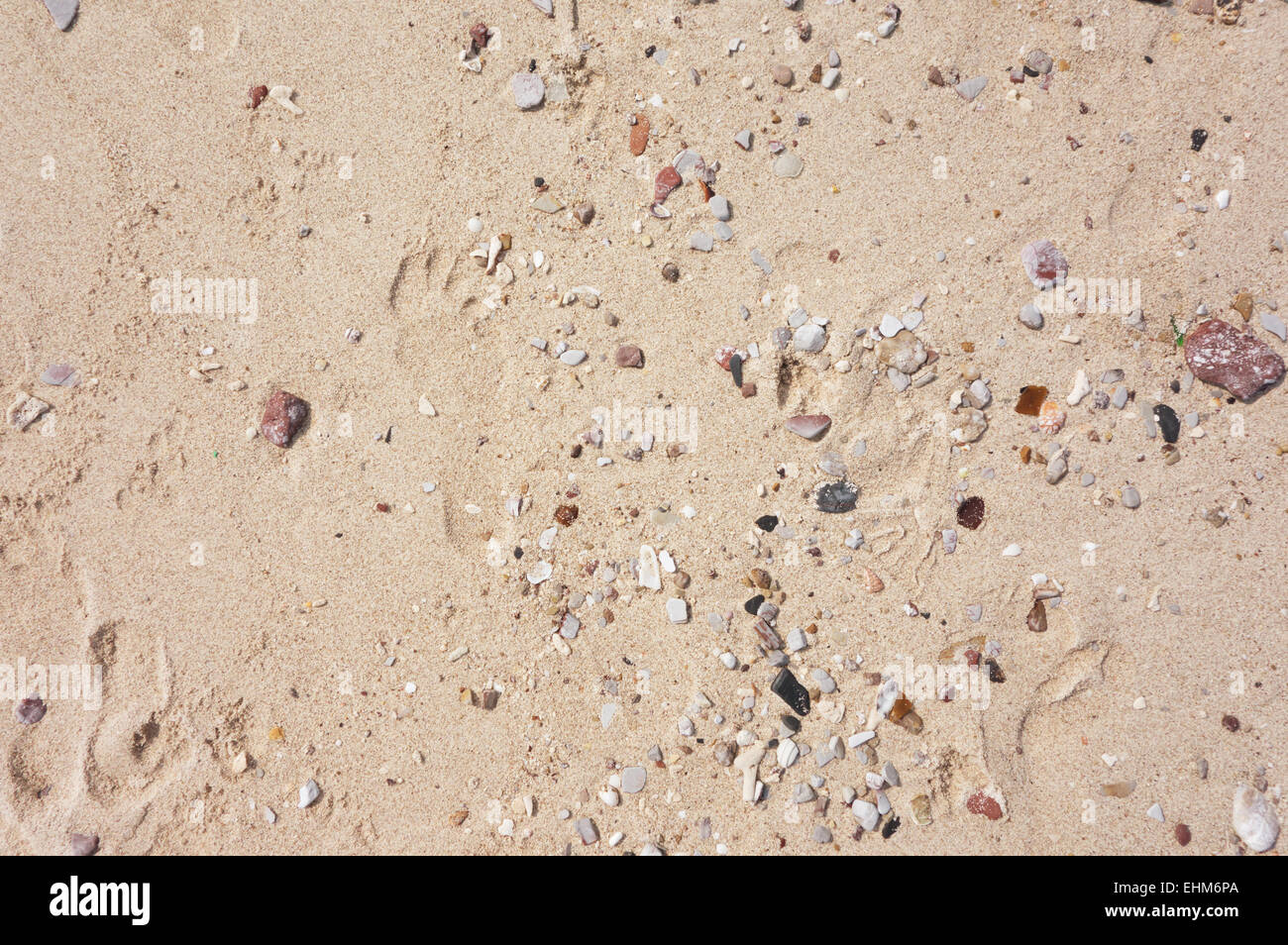 Sand Strand Hintergrund Stockfoto