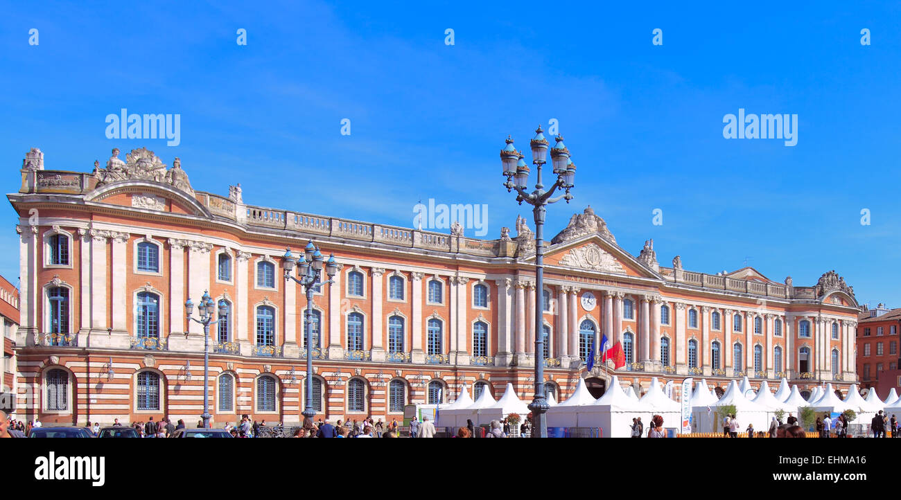 Capitole de Toulouse, Frankreich Stockfoto