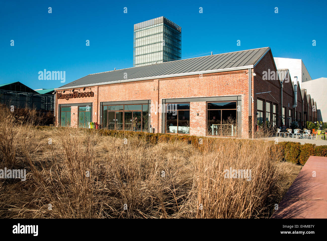 Hangar Bicocca, Kunst, Museum, Architektur, Industriegebiet, Milan Stockfoto
