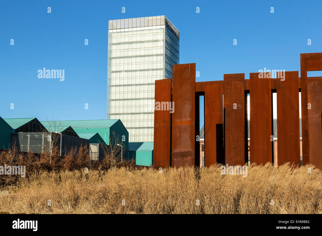 Hangar Bicocca, Kunst, Museum, Architektur, Industriegebiet, Milan Stockfoto