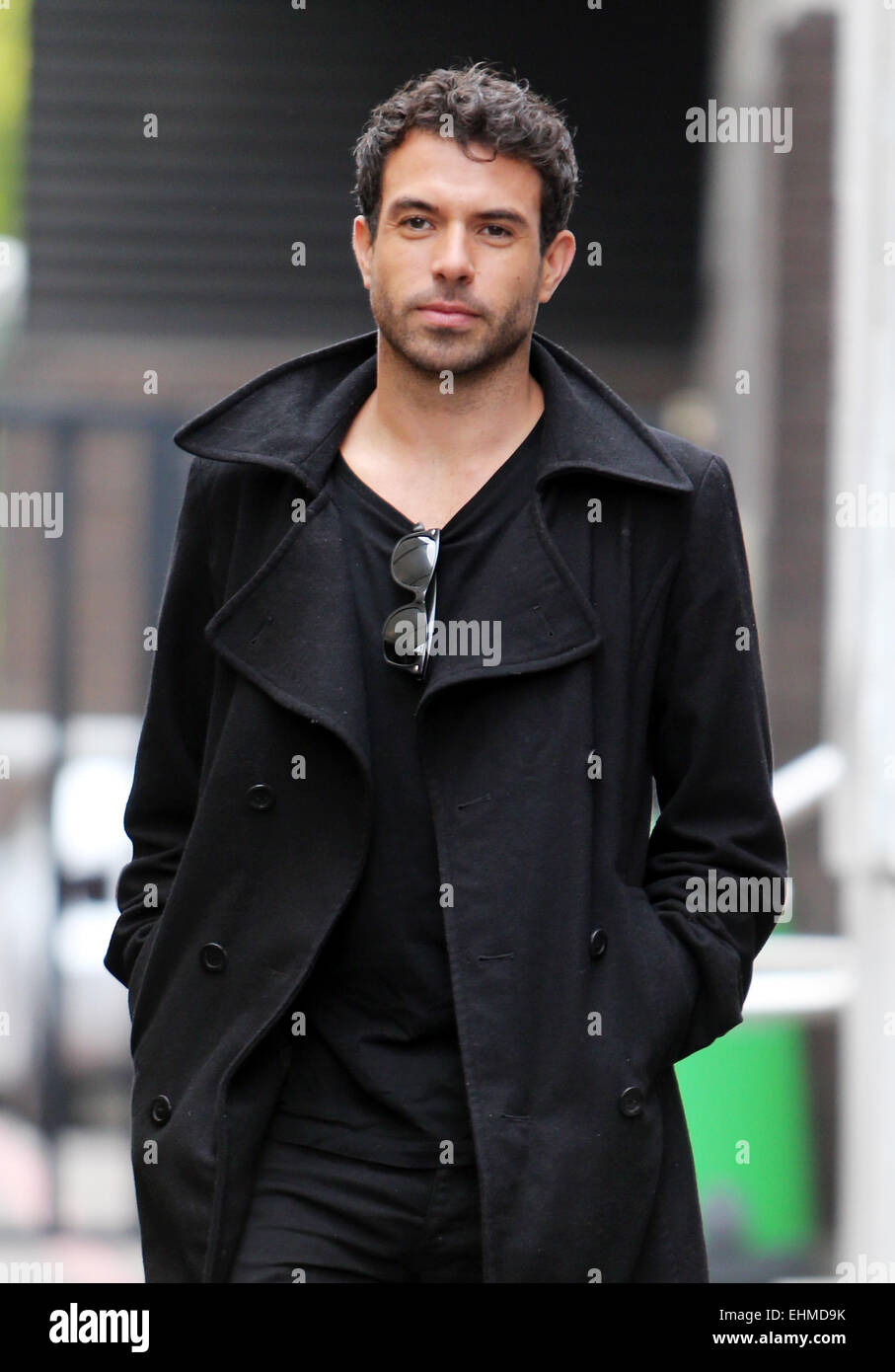 Tom Cullen außerhalb der ITV Studios Featuring: Tom Cullen wo: London, Vereinigtes Königreich bei: 11 Sep 2014 Stockfoto