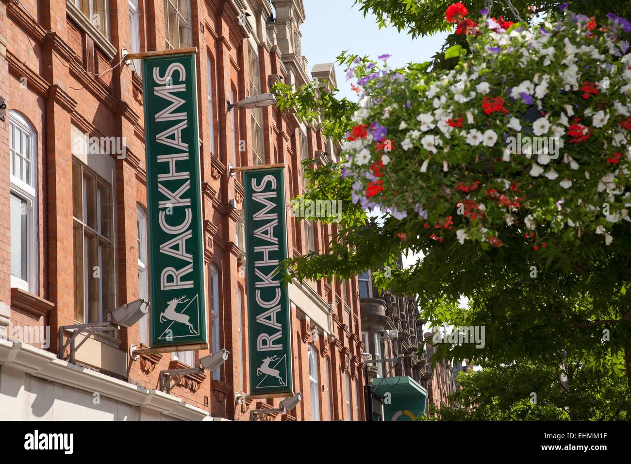 Rackhams Kaufhaus im Stadtzentrum von Leicester -=House of Fraser Gruppe Stockfoto