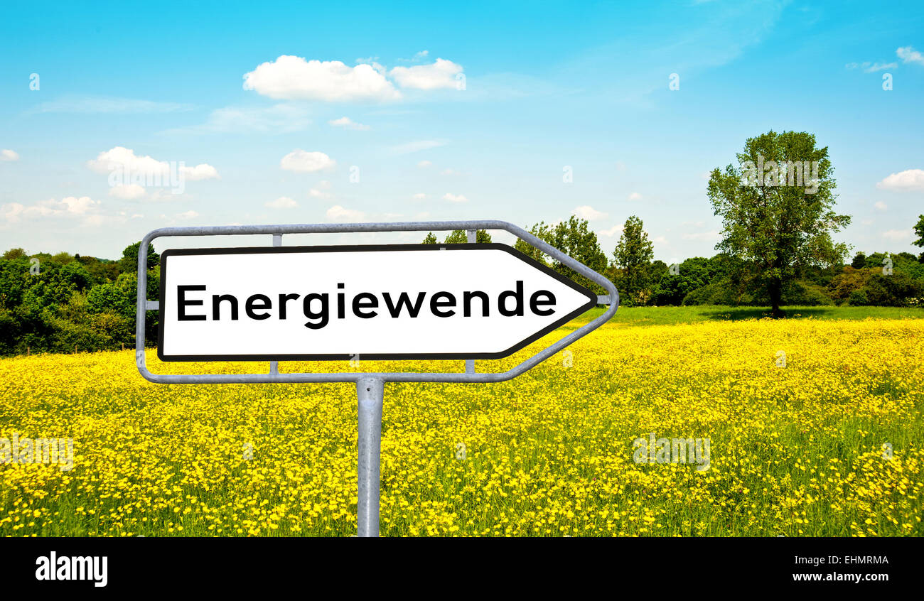 Energiewende Stockfoto