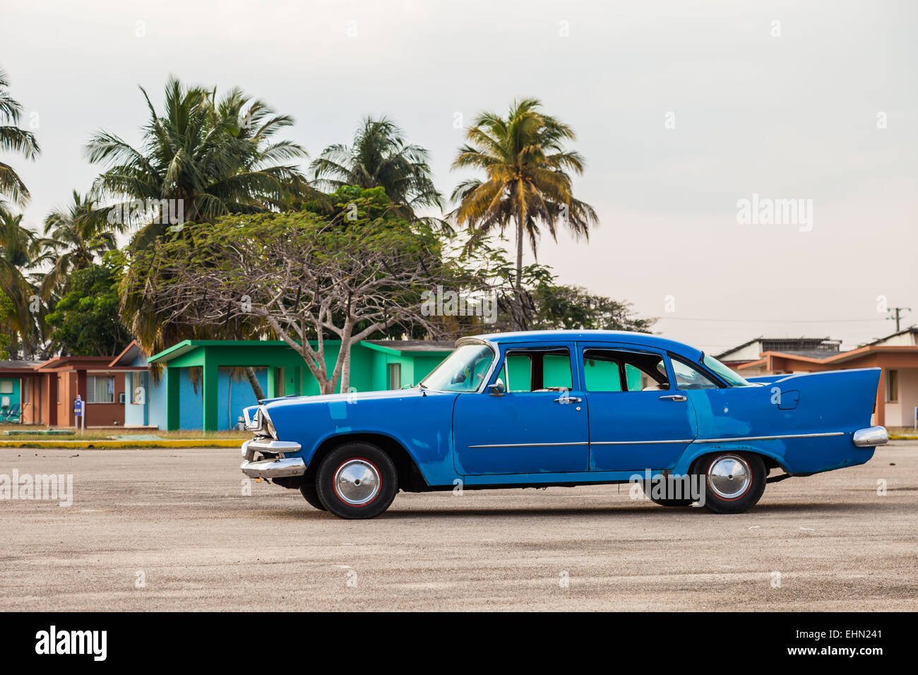 50er Jahre amerikanisches Auto, Kuba. Stockfoto