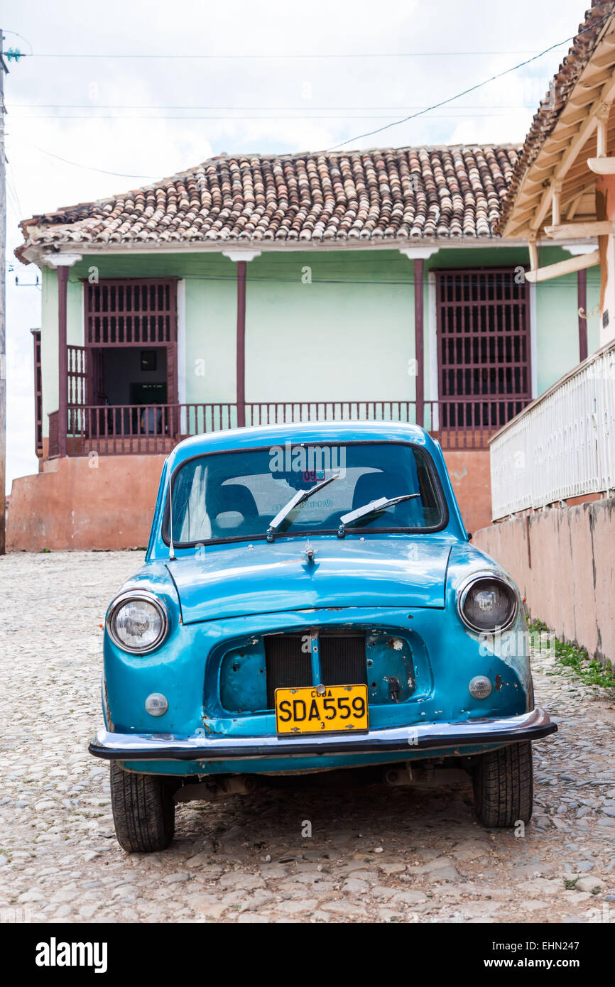 50er Jahre amerikanisches Auto, Trinidad, Kuba. Stockfoto