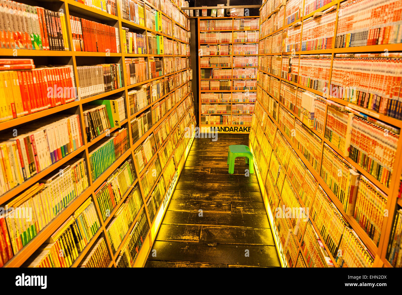 Mandarake, Manga Buchhandlung in Tokio, Japan. Stockfoto