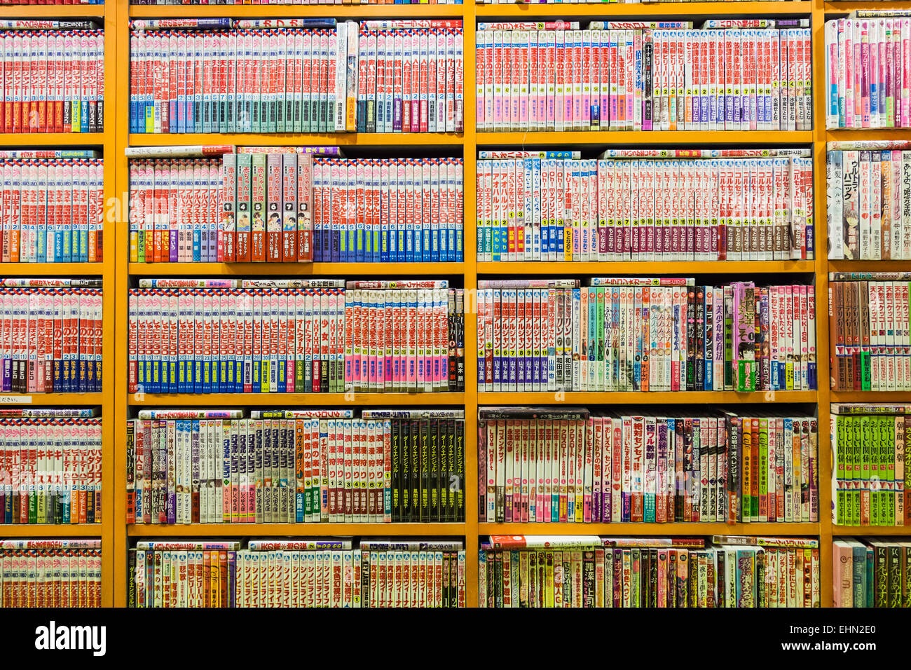 Mandarake, Manga Buchhandlung in Tokio, Japan. Stockfoto