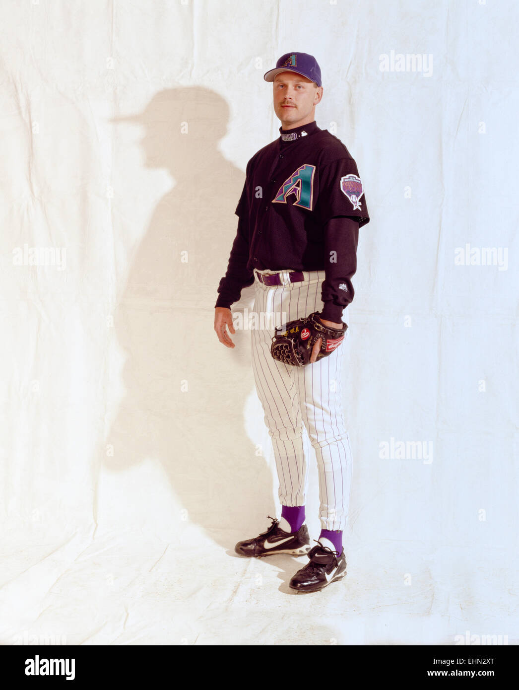 Phoenix, AZ - 28. März: Baseballspieler willie Blair in Phoenix, Arizona am 28. März 1998. Stockfoto