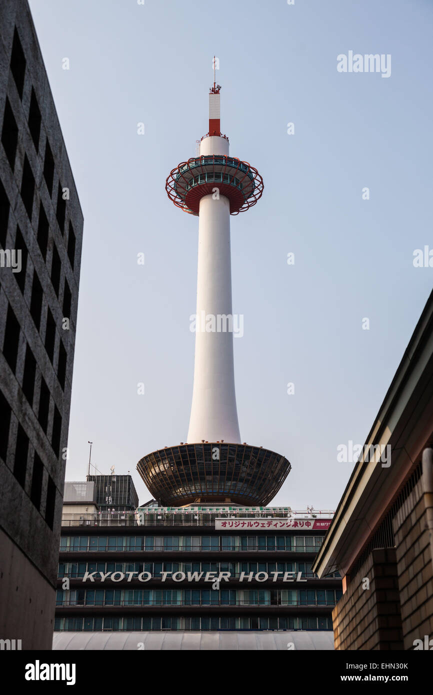 Kyoto-Tower, Japon. Stockfoto