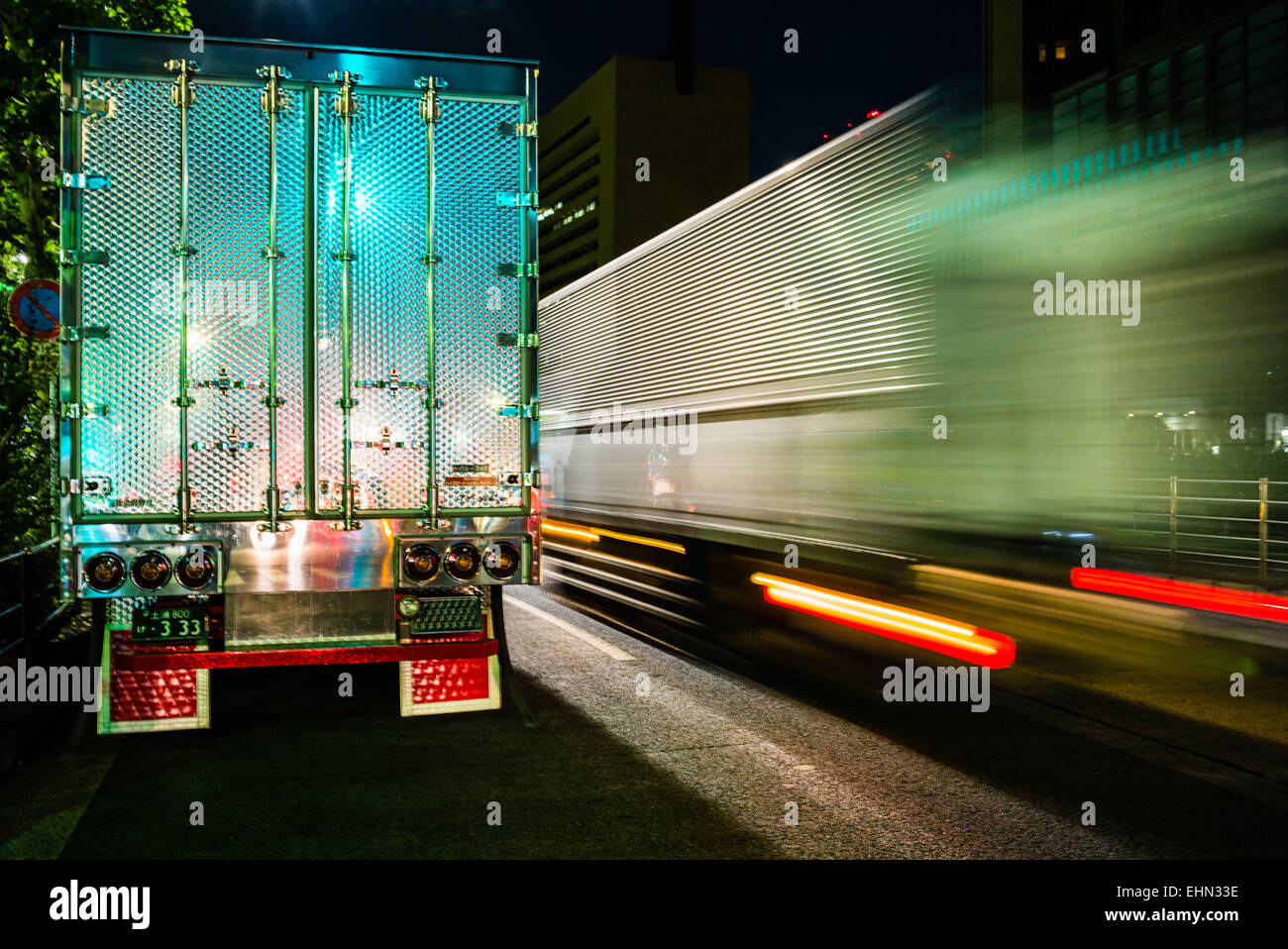 LKW. Stockfoto